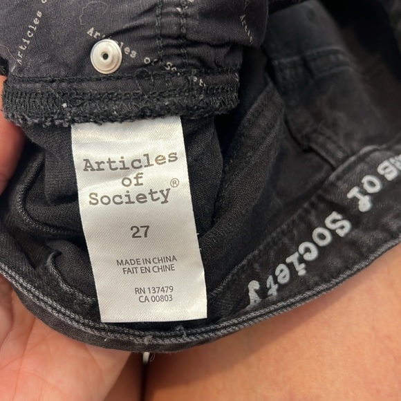 Articles Of Society Black Pencil Mini Skirt size 27. In great condition! - Picture 9 of 10